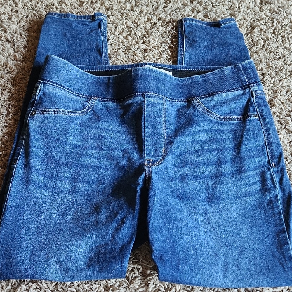 Old Navy Women's Super Skinny Jeans in Blue Size 12